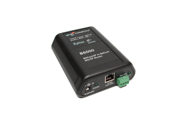 Cimetrics B6000 BACnet/IP to BACnet/MSTP router